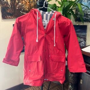 Sailmaker outerwear rain jacket size 6 in used condition.